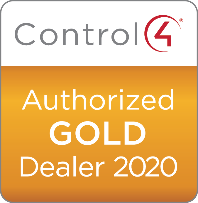 Control4 Gold Dealer Award 2020